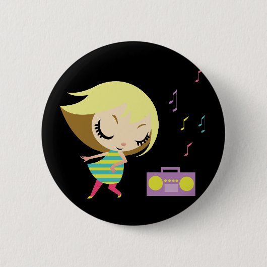 Tanzen Maddie Button (Vorderseite)