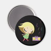 Tanzen Maddie Magnet (Vorderseite/Rückseite)