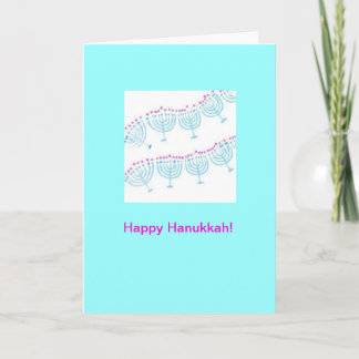 Tanzen Menorahs Chanukah Karte
