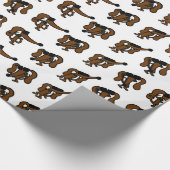 Tanzen Midge Wrapping Paper Geschenkpapier (Ecke)
