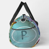 Tanzen mit Blume & Schmetterlingen PV01 Duffle Bag (Rechts)