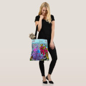 Tanzen mit Blume & Schmetterlingen PV01 Tasche (Am Model)
