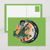 tanzen mit deiner Dunkelheit Postkarte (Vorne/Hinten)