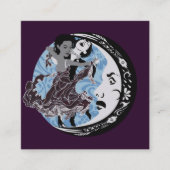 tanzen mit deiner Dunkelheit Quadratische Visitenkarte (Vorderseite)