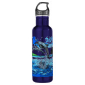 Tanzen mit Delphinen Trinkflasche (Vorderseite)