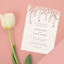 Tanzen mit dem Flüstern der Windhochzeit Einladung