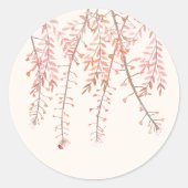 Tanzen mit dem Flüstern des Wind Wedding Sticker (Vorderseite)