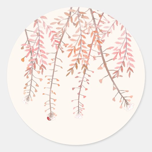 Tanzen mit dem Flüstern des Wind Wedding Sticker (Vorderseite)