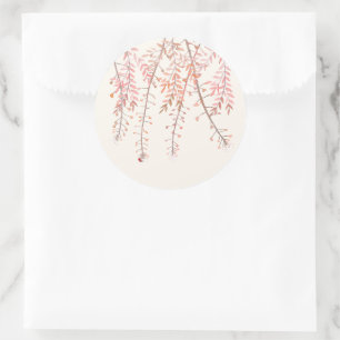 Tanzen mit dem Flüstern des Wind Wedding Sticker