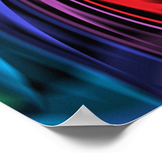 Tanzen mit dem Sternenplakat Poster (Ecke)