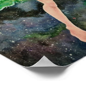 Tanzen mit dem Universum-Poster Poster (Ecke)