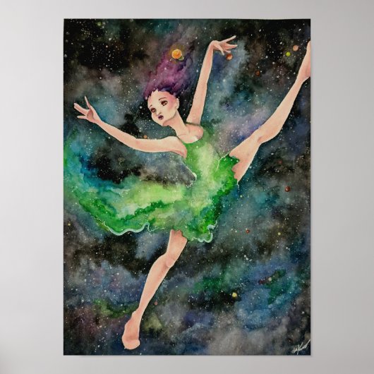 Tanzen mit dem Universum-Poster Poster (Vorne)