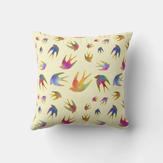 Tanzen mit dem Wind versunken Kissen (Rückseite)