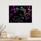 Tanzen mit den Pleiades Poster (Küche)