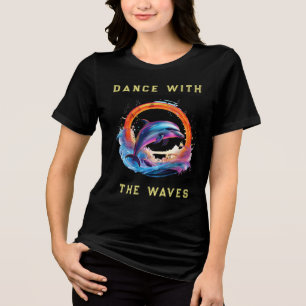 Tanzen mit den Waves Tri-Blend Shirt