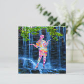 Tanzen mit der Natur Karte (Stehend Vorderseite)