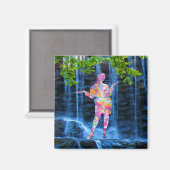 Tanzen mit der Natur Magnet (Vorderseite/Rückseite)