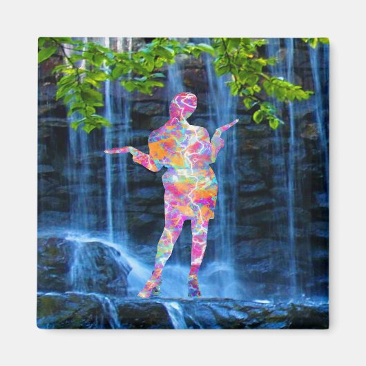Tanzen mit der Natur Magnet (Vorne)