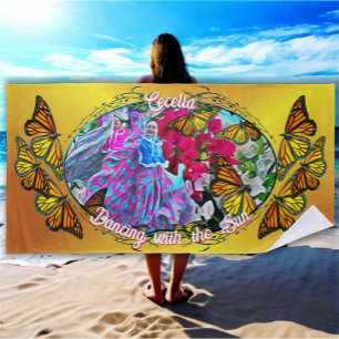 Tanzen mit der Sonne PV01 Strandtuch