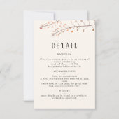 Tanzen mit der Windschutzkarte RSVP Karte (Vorderseite)