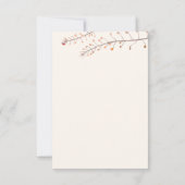 Tanzen mit der Windschutzkarte RSVP Karte (Rückseite)