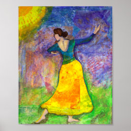 Tanzen mit dir selbst poster