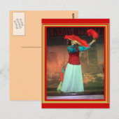 Tanzen mit Fans Postkarte (Vorne/Hinten)