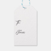 Tanzen mit hoher Stufe nach Maß für die Musik Geschenkanhänger (Rückseite)