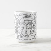 Tanzen mit Katzen 🐈 Kaffeetasse (Mittel)