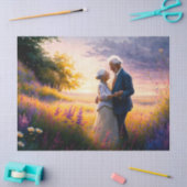 Tanzen mit meiner Seelenverwandten Seidenpapier (Basteln)