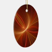 Tanzen mit moderner Abstrakter Fraktal Kunst Keramik Ornament (Rechts)