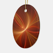 Tanzen mit moderner Abstrakter Fraktal Kunst Keramik Ornament (Links)