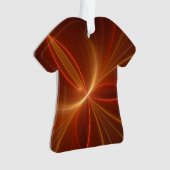 Tanzen mit moderner Abstrakter Fraktal Kunst Ornament (Vorderseite)