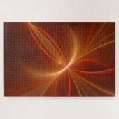 Tanzen mit moderner Abstrakter Fraktal Kunst Puzzle (Horizontal)
