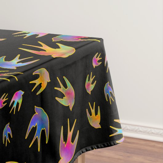 Tanzen mit Windstich Tischdecke (Beispiel)