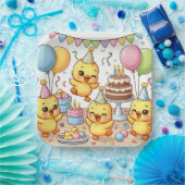 Tanzen Niedlich Ducklings Party Plate Pappteller (Party)