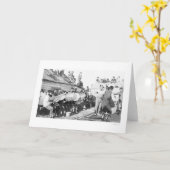 Tanzen Nome Alaska 1910 Karte (Gelbe Blume)