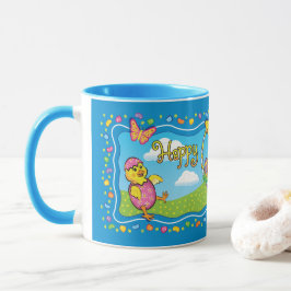 Tanzen Osterkorb Keramik Tasse