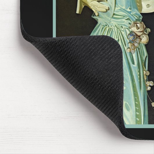 Tanzen-Paar-Pfeil-Shirt-Anzeige Mousepad (Ecke)