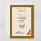 Tanzen-Panzerkrebs-Pilger Cajun glücklicher Einladung (Rückseite)