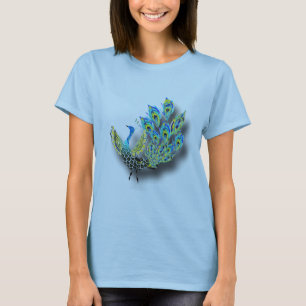 Tanzen-Pfau T-Shirt