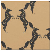 Tanzen-Pferde Stoff (Nahaufnahme)