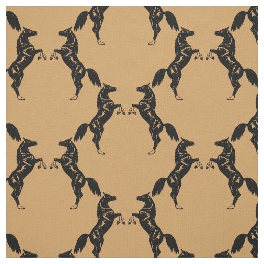 Tanzen-Pferde Stoff (Muster)