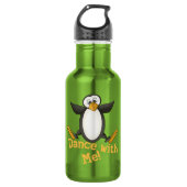 Tanzen-Pinguin Trinkflasche (Vorderseite)