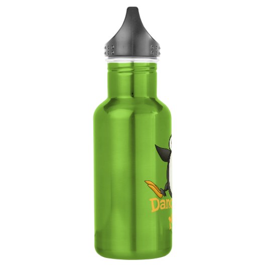 Tanzen-Pinguin Trinkflasche (Links)