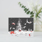 TANZEN POSTKARTE (Stehend Vorderseite)