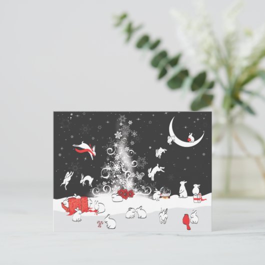 TANZEN POSTKARTE (Stehend Vorderseite)