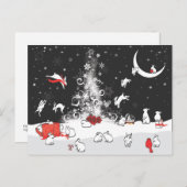 TANZEN POSTKARTE (Vorne/Hinten)