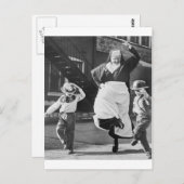 Tanzen Postkarte (Vorne/Hinten)