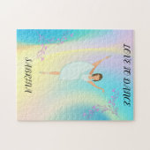 TANZEN RAINBOW PUZZLE MIT INDIVIDUELLE NAME! (Horizontal)